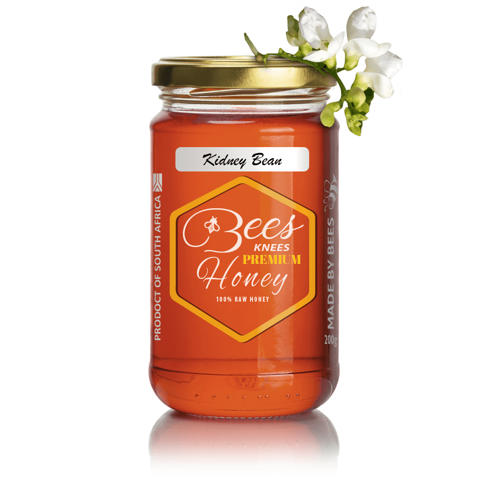 Kidney Bean Flower Raw Honey